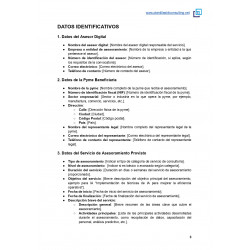 Plantilla de justificación para Kit Consulting en Análisis de Datos (Avanzado)